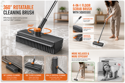 ScrubPro: 3 in 1 Cleaning Brush